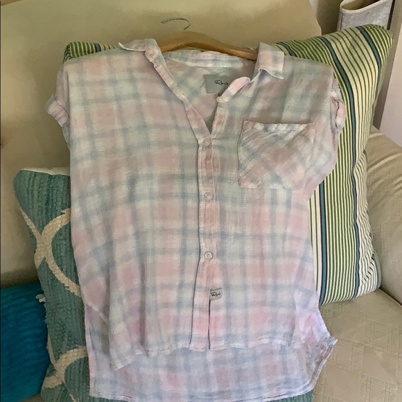 Rails button down tee - Picture 1 of 1